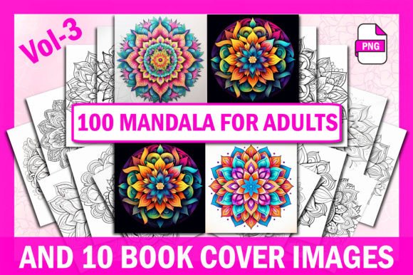 100 Mandala Coloring Pages Vol-3: A Creative Resource for Professionals and Entrepreneurs
