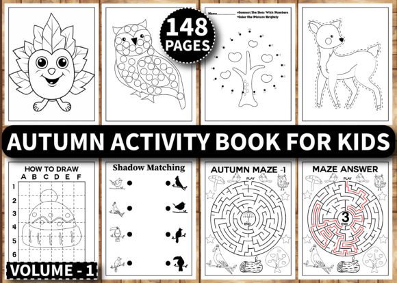 Autumn Adventure Activity Book for Kids: A Fun and Educational Resource for the Season