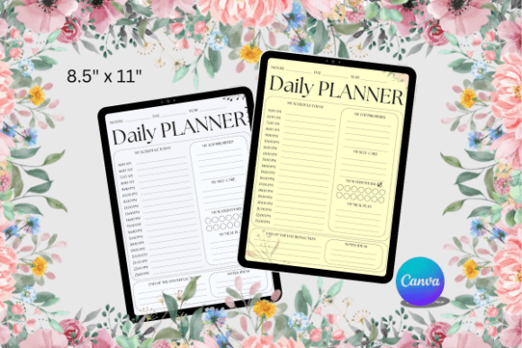 Daily Planner KDP Canva Template: A Comprehensive Guide for Productivity and Creativity