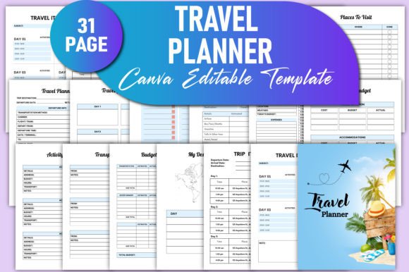 Editable Travel Planner Canva KDP: A Practical Guide for Aspiring Authors and Travel Enthusiasts