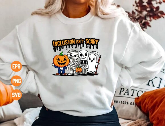 Inclusiion Isn't Scary Halloween Design
