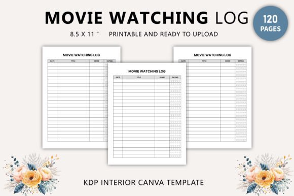 Movie Watching Log Canva Template: A Practical Guide for Film Enthusiasts